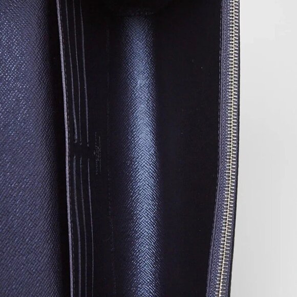 Louis Vuitton Blue Nuit Epi Leather Flame Sequins Twist Wallet On Chain Bag - Picture 10 of 12